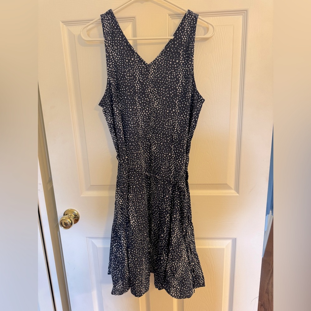 Star Print Sleeveless Dress - NWT